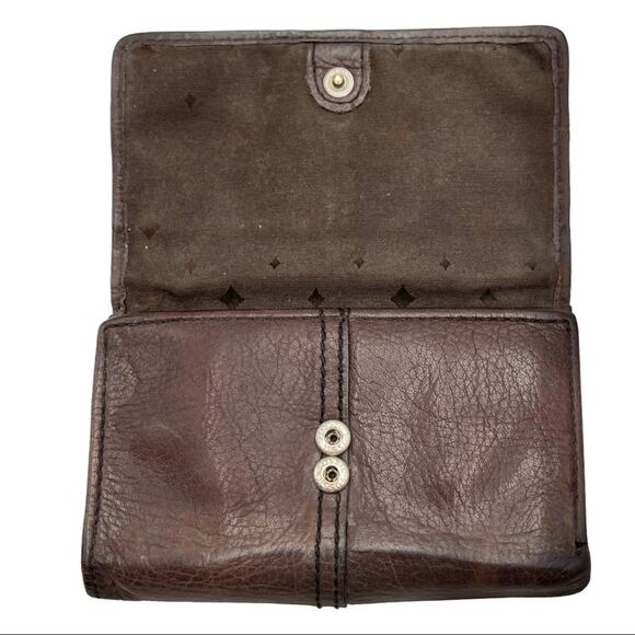 VINTAGE - FOSSIL tri-fold mini wallet card holder - Picture 2 of 12